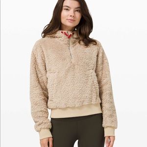 Lululemon Oh So Sherpa Half Zip 💗